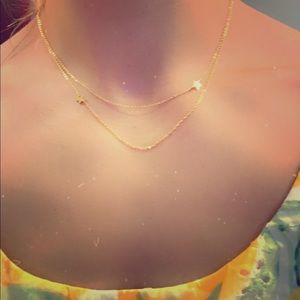 Jennifer Zeuner star double necklace